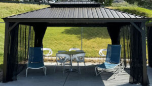 Rent a cabana at Lava Hot Springs Olympic Pool Waterpark