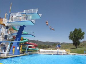 Lava Hot Springs Platform Diving Tower