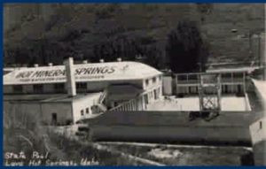 Lava Hot Springs Historic Postcard