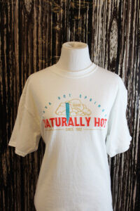 Lava Hot Springs white tshirt