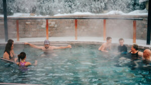 Lava Hot Springs Hot Pools in Idaho grandparents