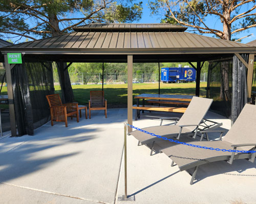 Rent #7 large cabana at Lava Hot Springs Olympic Pool Waterpark