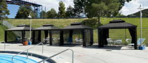 Lava Hot Springs Olympic Pool Waterpark Cabana Rentals