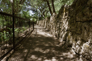 Lava Hot Springs River Park walkway