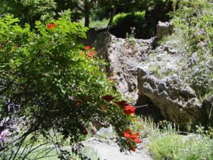 Lava Hot Springs Sunken Gardens