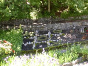 Lava Hot Springs Sunken Gardens